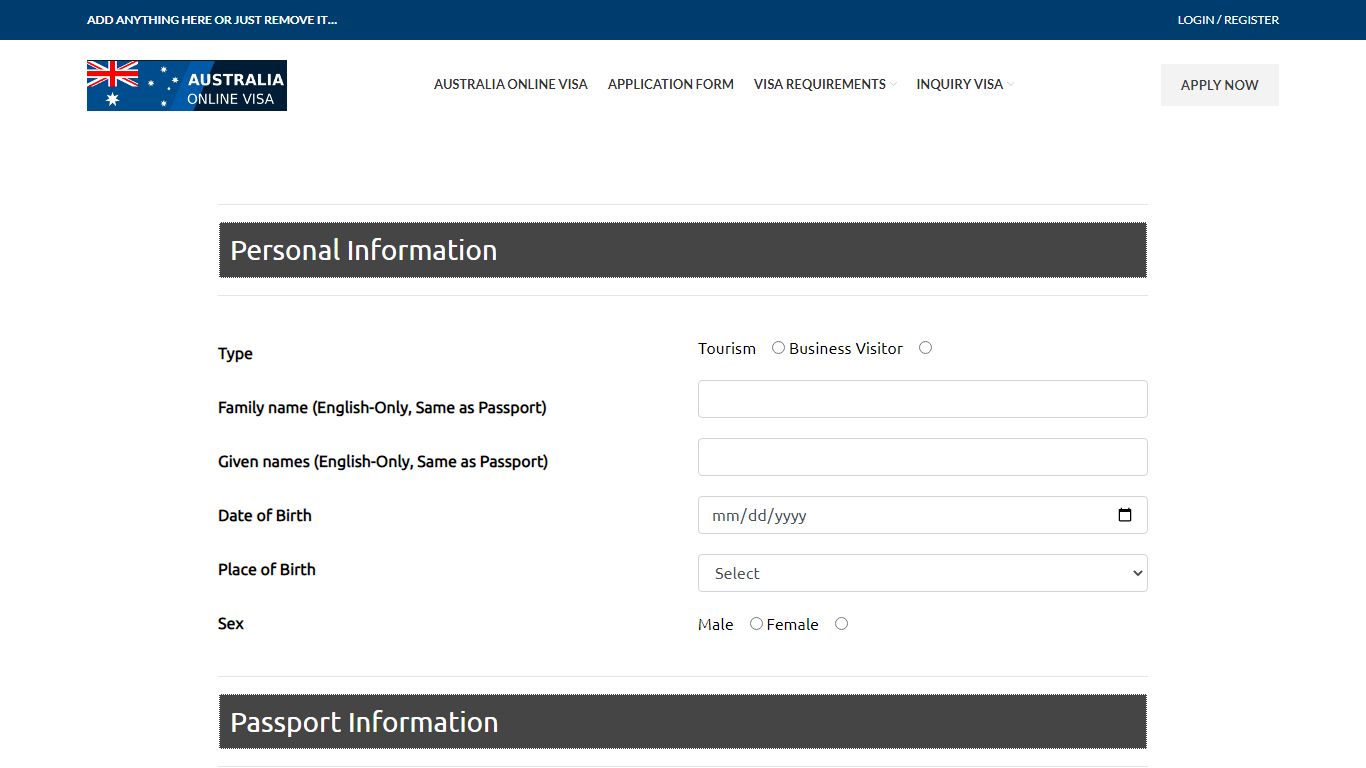 Apply Visa – Australia ETA Online